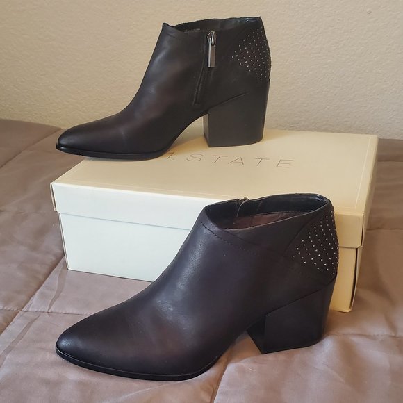 1.  State “Jelin” Leather Ankle Boots - Picture 3 of 10